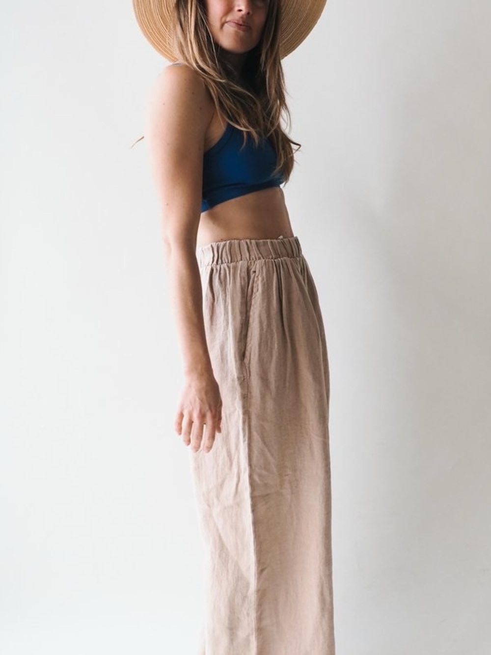 NWT Jungmaven 100% Hemp Cambria Pant in Oat Milk - Picture 5 of 14